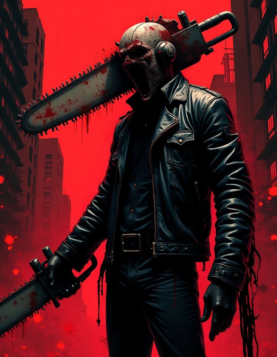 电锯人 - 热血漫画封面